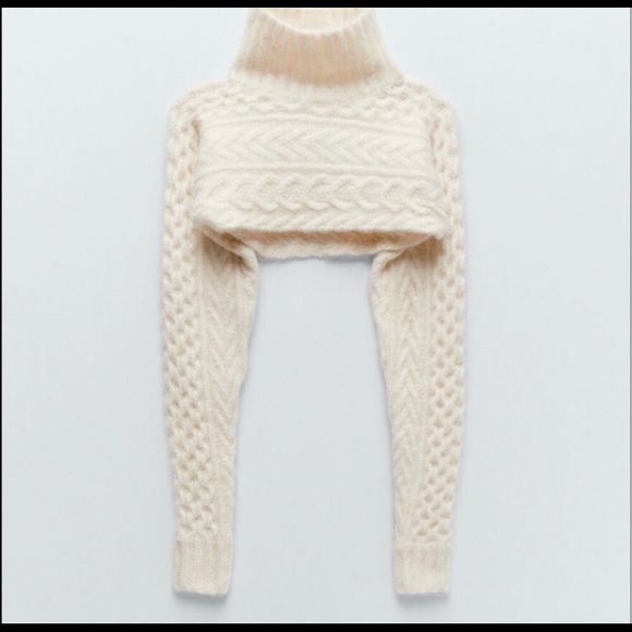 Zara scarf sweater - new without tags - Picture 1 of 2